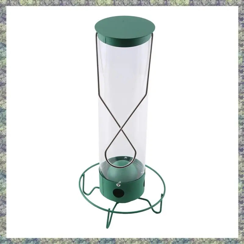 WON Droll Yankees Squirrel-Proof Wild Bird Feeder Outdoor Patio Wrought Iron Hanging Bird Feeder
