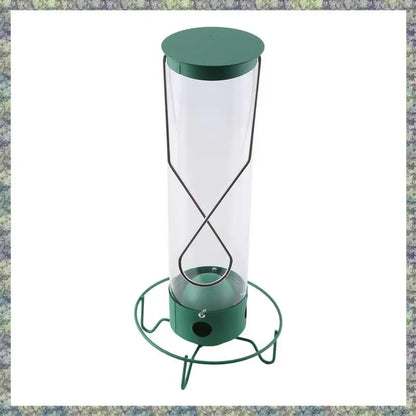 WON Droll Yankees Squirrel-Proof Wild Bird Feeder Outdoor Patio Wrought Iron Hanging Bird Feeder