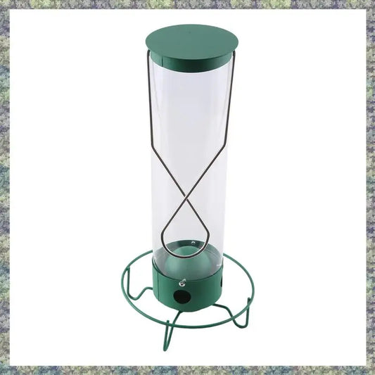 WON Droll Yankees Squirrel-Proof Wild Bird Feeder Outdoor Patio Wrought Iron Hanging Bird Feeder