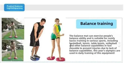 Massage Comfort Pillow Yoga Balance Yoga Mat Pilates Exercise Yoga Mat Inflatable PVC Mat