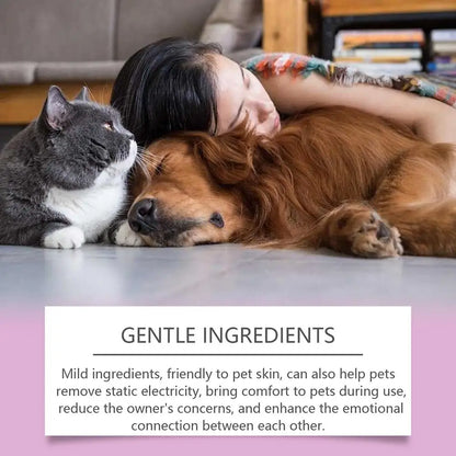 100ml Pet Odor Eliminator Fresh Scent Spray For Dogs Cats Home Deodorizing Solution With Harness Attachment