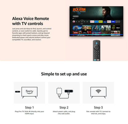 Amazon Fire TV 4K MAX, Android TV Box, Netflix 4K Streaming stick with wifi 6E.16GB Storage All NEW