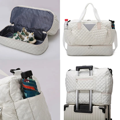 Large Capacity Travel Bags Luggage Organizer Bag Handbag Waterproof Portable Foldable Travel Clothes Storage Bag Shoulder Bags