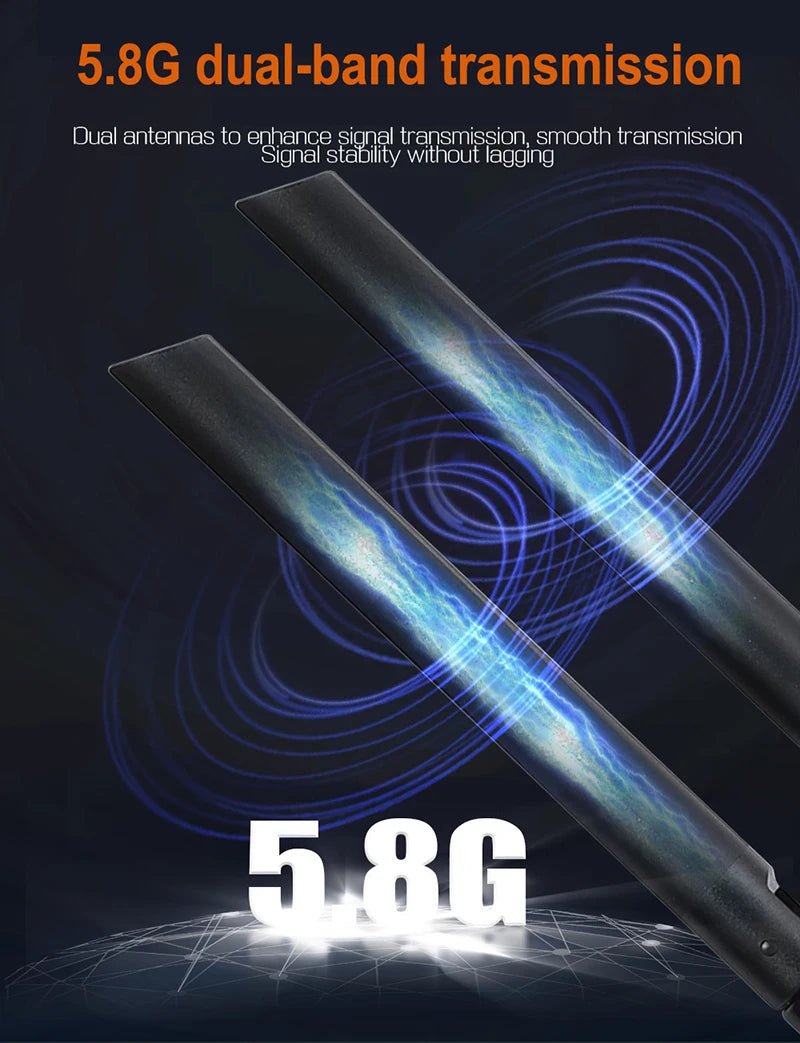 200m HDMI Extender Wireless Transmission Transmitter Receiver Live Streaming Share for Camera Video Camcorder PC To TV Monitor