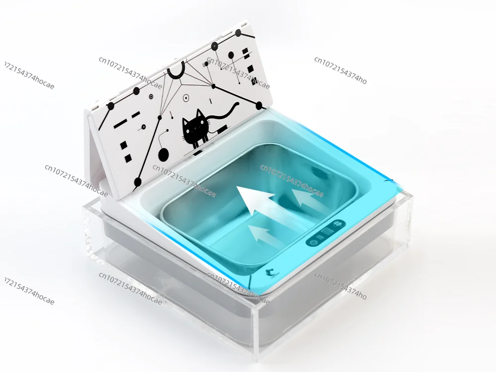 Smart Automatic Pet Feeder With RFID Sensor, Elevated Base, and 650ml Capacity for Wet & Dry Food