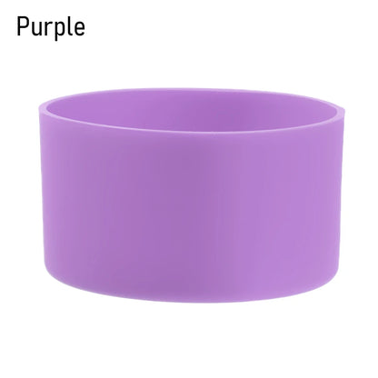 Slip-proof Bottle Silicone Boots Sleeves For 12OZ 18OZ 21OZ 24OZ Hydro Flask Water Bottle Cup Lid For Outdoor Camping Hiking