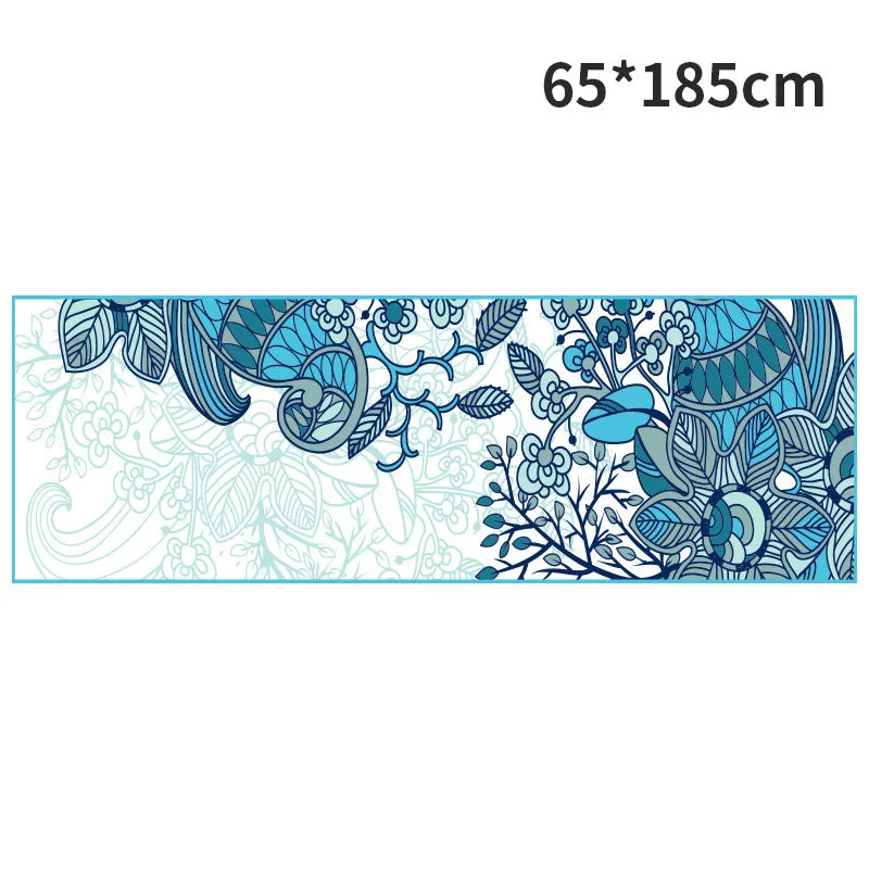 Portable anti-slip Printing Yoga Mat Spread Towels Absorb Sweat Fitness Yoga Towel Yoga Mat Yoga Towel Cooling Towel Ice Towel