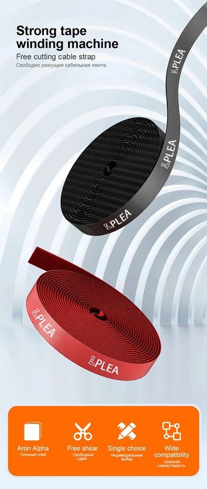 LPLEA Cable Organizer Winder Management Wire Cord Organizers Cable Holder Protection For iPhone Xiaomi Cables Phone Accessories