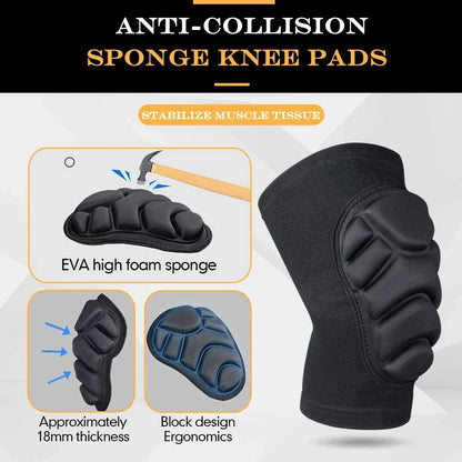 1 Pair Knee Elbow Pads Brace Support for Cycling Snowboard Roller Skating Skateboard Extreme Sports Protective Gear Kneepads