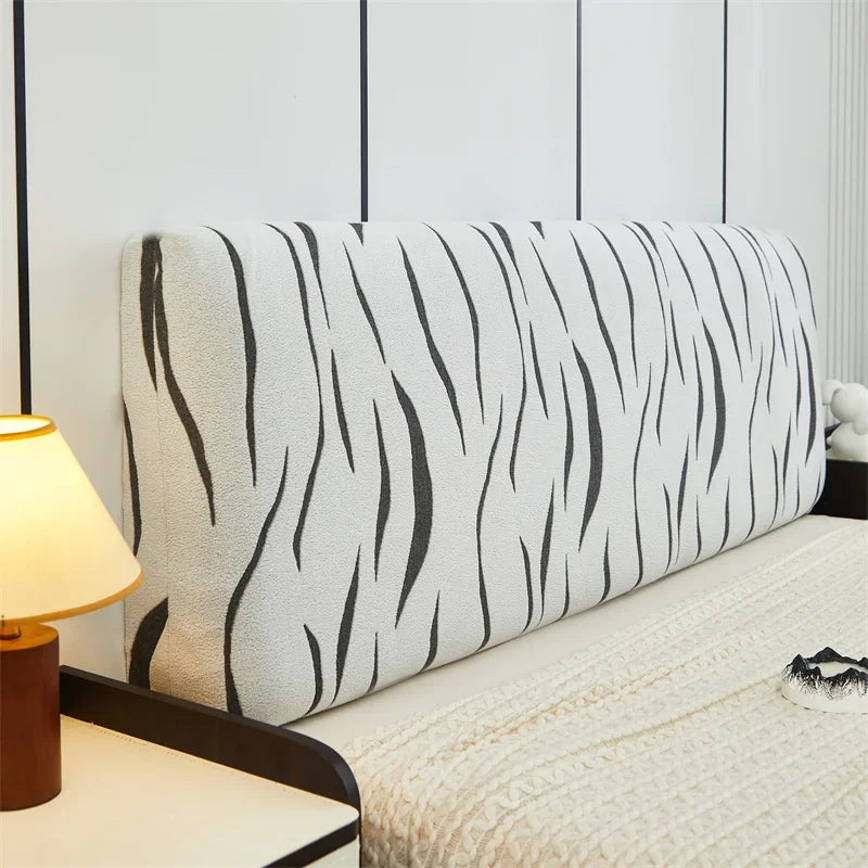 Headboard Bedhead Cover Dust Cover Double Bed Covers Durable Bed Back Protection Elastic All-inclusive Bedhead Cover Home Decor