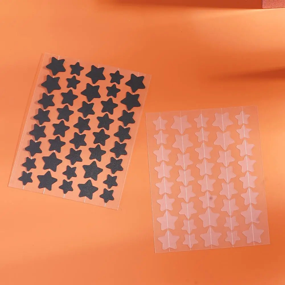 40pcs Colorful PE Pimple Patches Cute Star Shaped Pimple Cover Sticker Invisible Pimple Cover Removal Pimple Patch