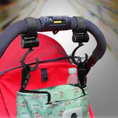 1/2PCS Baby Bag Stroller Hooks Infant Organizer Bag Hanger Stroller Accessories Large Hook Shopping Prop Multifunction Pram Hook
