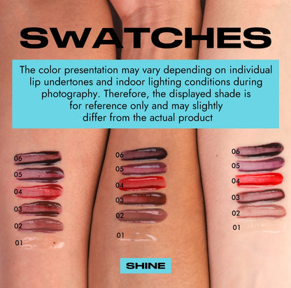 YOUNG VISION 6-Shade Avocado Long-Lasting Moisturizing Lip Stain is lightweight, non-sticky, non-stick cup lip stain