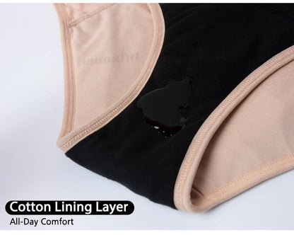 Menstrual Period Underwear High Waist Menstruation Panties Woman Abundant Flow Menstrual Cycle Absorbent Underwear Period Shorts
