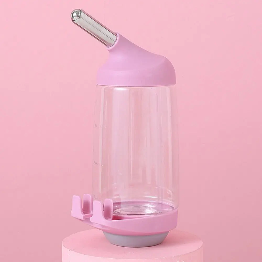 350/500ml Automatic Drinking Water Fountain Pet Dog Guinea Pig Squirrel Rabbit Licking Hanging  Water Feeder Bottle