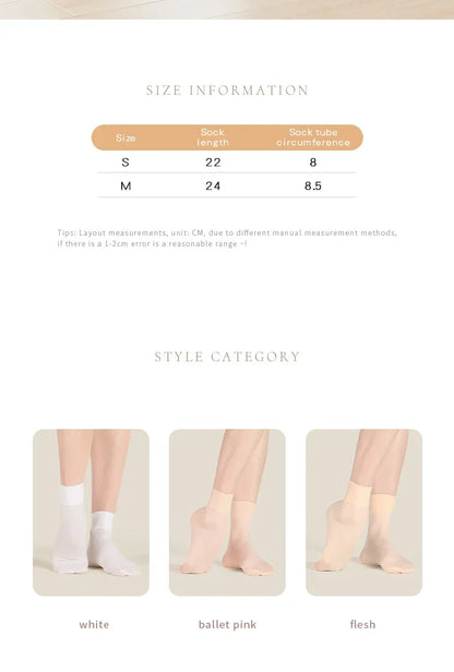 Women Professional Ballet Socks Modern Dance Socks Dance Pilates Yoga Socks Stockings Kids Girl Boys Breathable Dance Socks