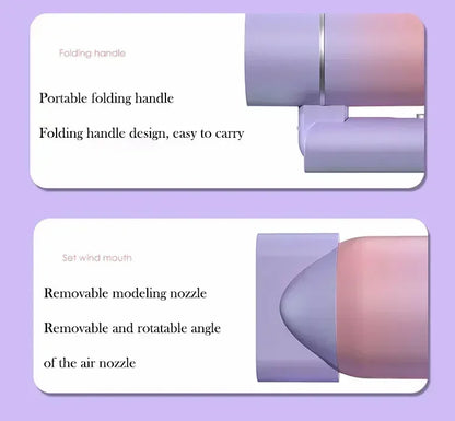 MIni folding hair dryer 800W, home travel hair care hair dryer, dormitory hair dryer 220V-240V