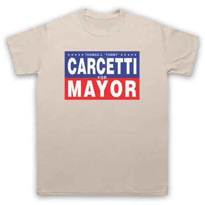 2025 T-shirts Are Selling Well in Summer THE WIRE TV SHOW INSPIRED CARCETTI FOR MAYOR T-shirt Women Men Fashion Oversized Tops