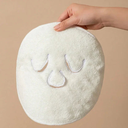 5-in-1 Facial Care Towel Set: Hot/Cold Compress, Cleaning, Moisturizing, Steaming & More! skin care tools