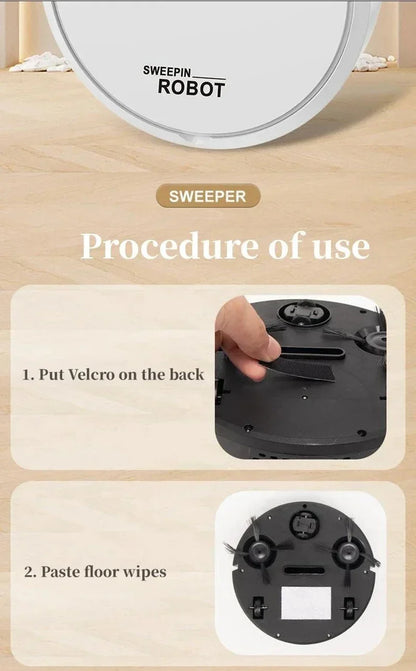 2024 Robot Vacuum Cleaner 4000Pa Strong Suction Auto Recharge Self-Cleaning Anti-Tangle Quiet Carpet Floor Pet Hair Long Battery