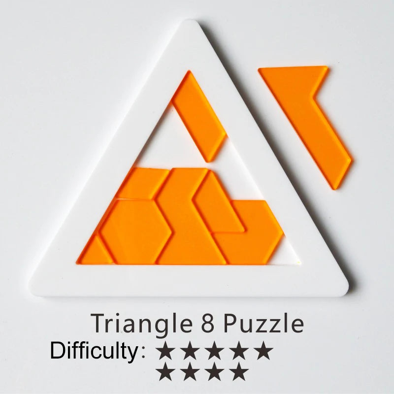 Difficult Puzzles Challenge Impossible Brain Burning Puzzles Adult Kid Fun Brainteasing Geometrical Shape Puzzle Game Toy