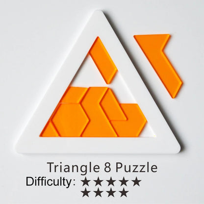 Difficult Puzzles Challenge Impossible Brain Burning Puzzles Adult Kid Fun Brainteasing Geometrical Shape Puzzle Game Toy