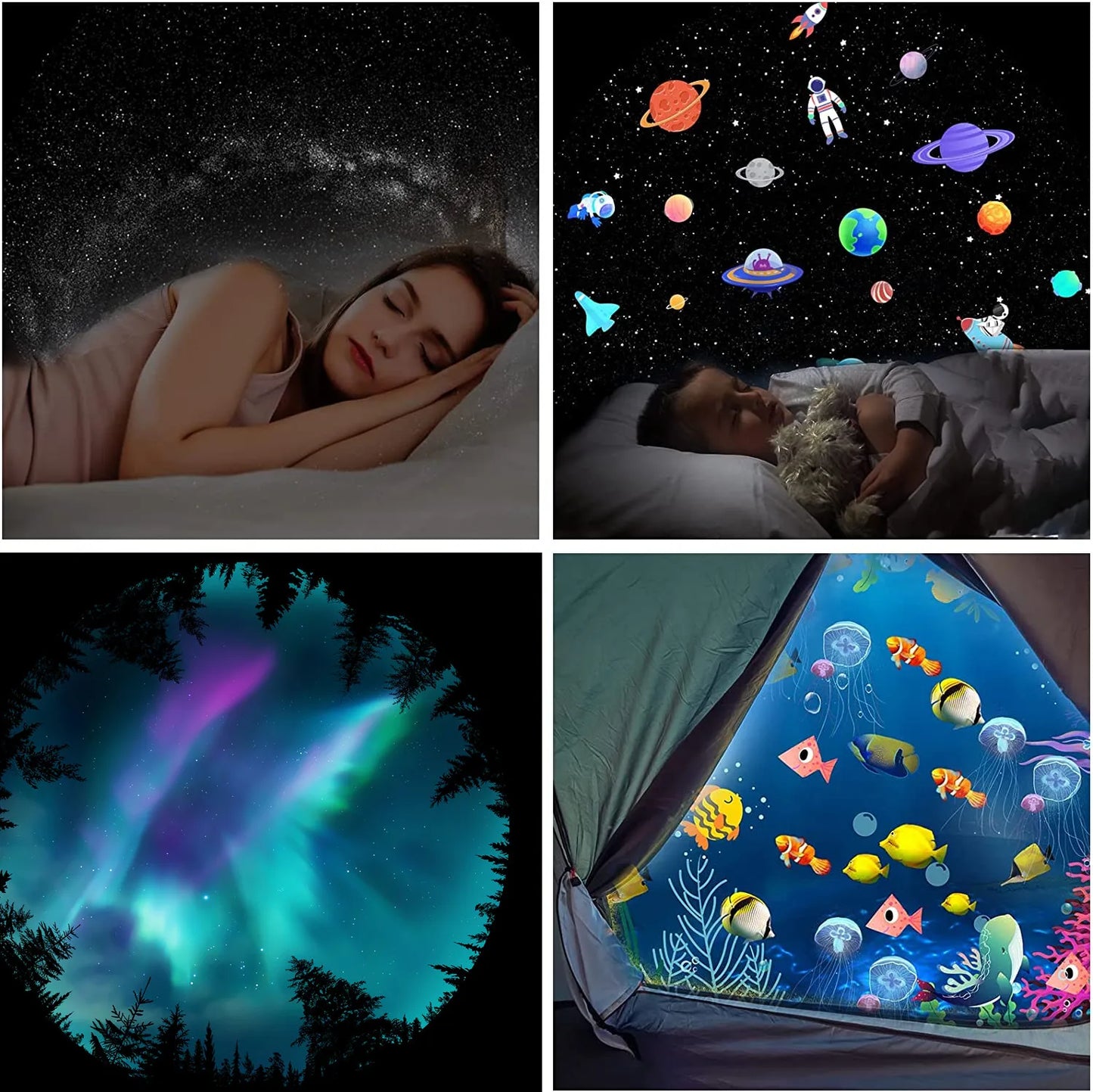 Slide projection film Galaxy starry sky slide film (excluding projectors)