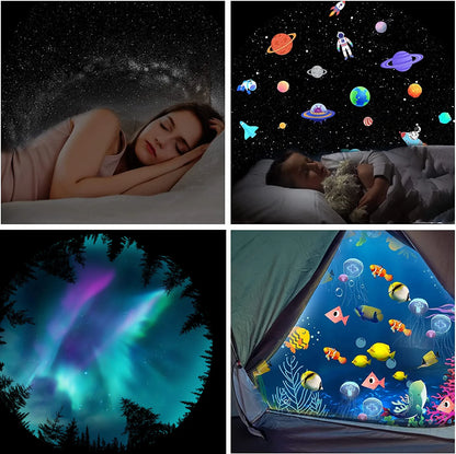Slide projection film Galaxy starry sky slide film (excluding projectors)