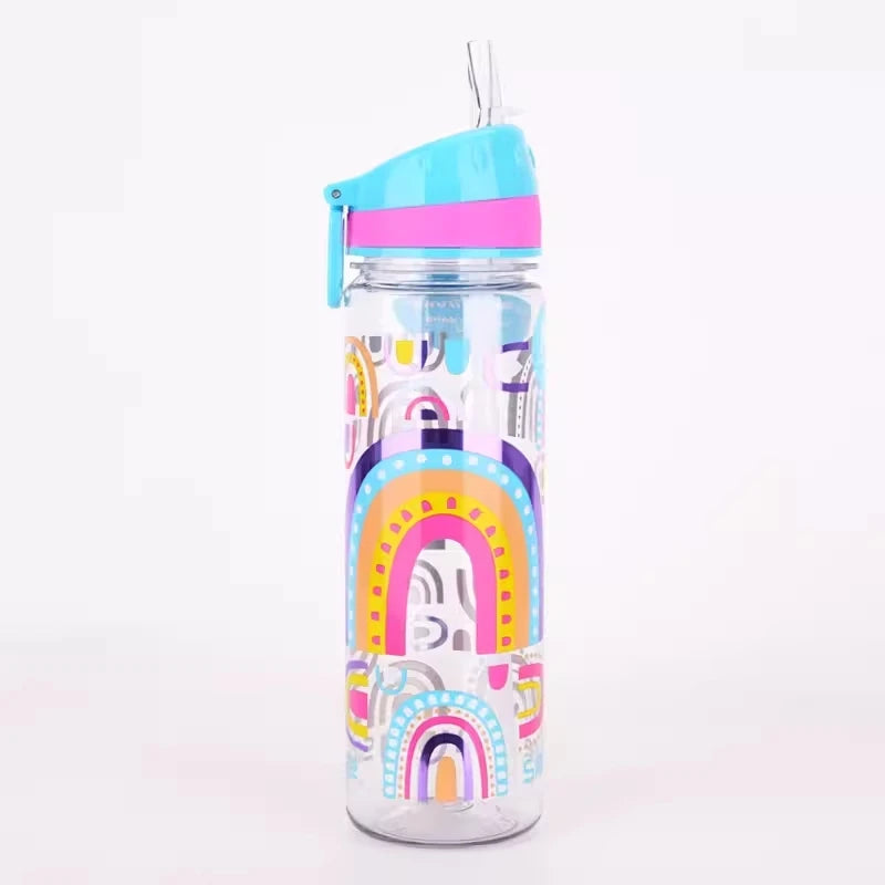 Genuine Australian Smiggle Schoolbag Light Pink Rainbow Door Student Stationery Pencil Case Large Capacity Backpack Student Gift