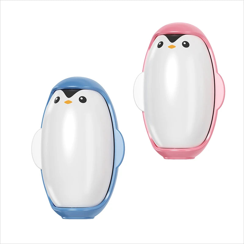 Penguin Lint Remover Household Portable Sticky Washable Reusable Mini Roller Brush Ball Suitable For Pet Hair Clothing Cleaning