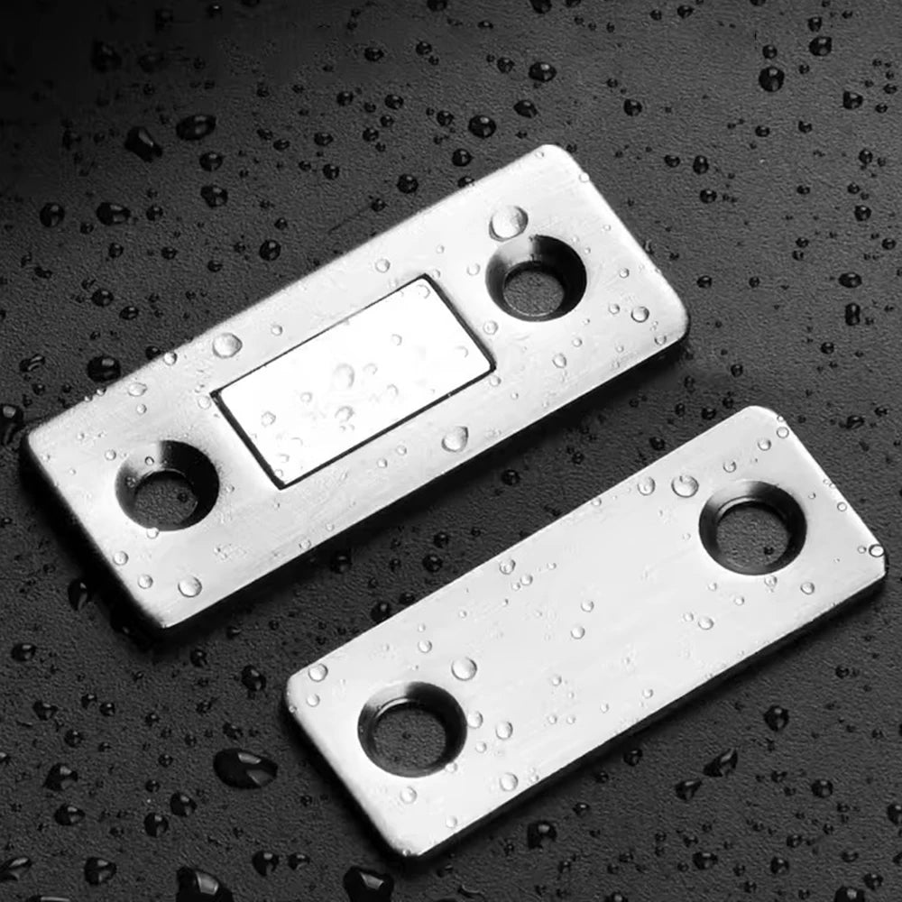 Magnetic Cabinet Catches Ultra Thin Door Strong Magnets Stopper Invisible Adhesive Drawer Magnet Lock for Kitchen Closet Closer