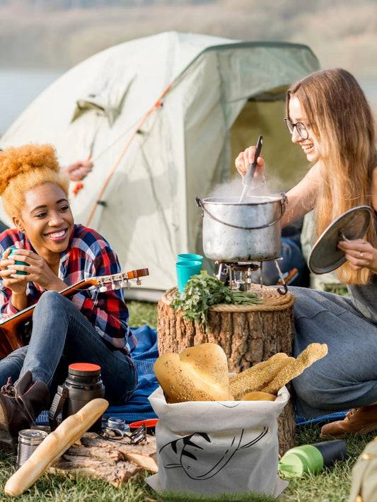 1Pc Bread Bag Linen Bread Bags for Homemade Bread Container Unbleached & Reusable Bread Storage, Natural Large Storage for Artis