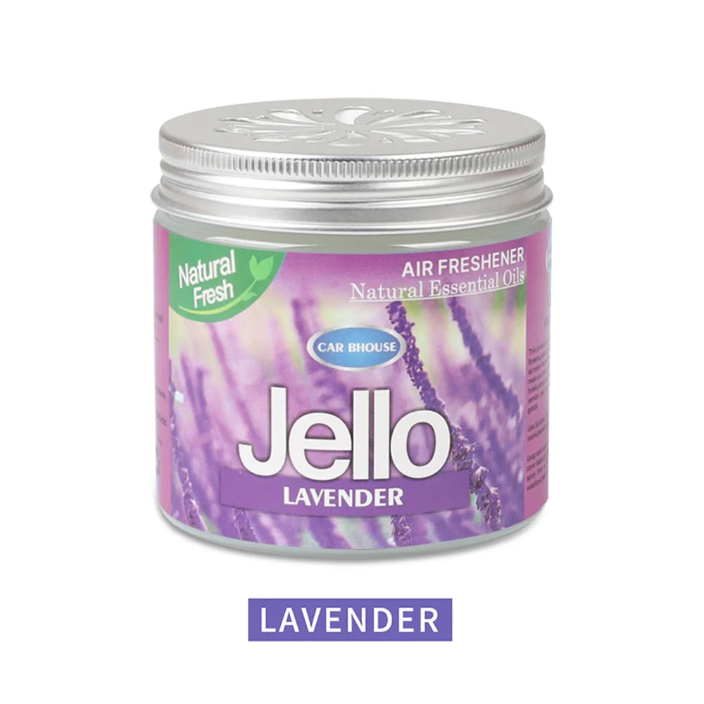 Car Air Freshener Solid Balm Cologne Lavender Lemon Vanilla Odor Eliminator Long-lasting Perfume Scent Ornament Auto Accessoies