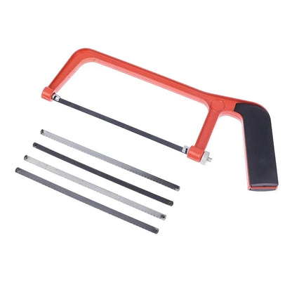 5 saw blades 6inch Mini Saw Metal Saw Blade, Small Hand Saw, Steel Saw Frame, Household DIY Woodworking Tool CHILDREN'S Hand Saw