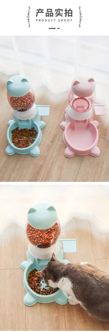 Pet Automatic Feeder Dog Cat Bowl For Small And Medium Pet's Water Feeder Feeding Large Capacity Dispenser