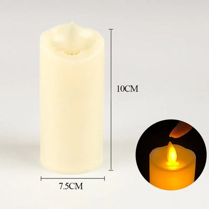 LED Electronic Candles AAA Battery Models Suitable For Couples Candlelight Dinner Romantic Lighting Decorative Lamp