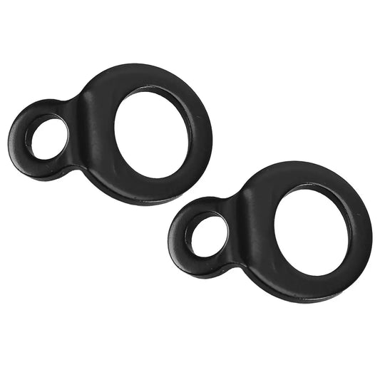 2Pcs Tie Down Strap Ring Point Anchor Hook for Motorcycle Dirt Bike ATV UTV