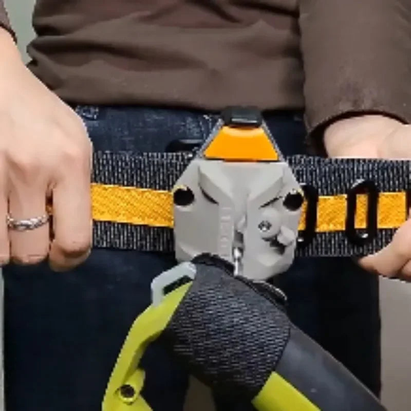 Stainless Steel Multifunctional Tools Accessories Driver Drill Holder Hooks Portable Tie Straps Quick Hanging Power Tool Part