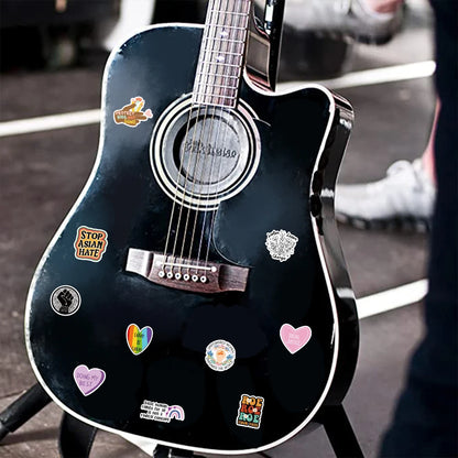 50PCS Social Justice Graffiti Stickers Handbooks Phone Cases Laptop Insulators Decorative Stickers