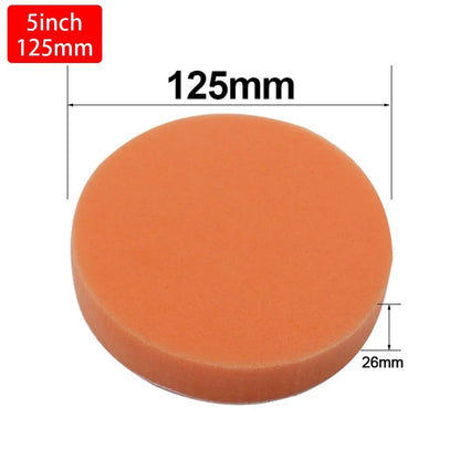 1Pcs Sponge Buffing Foam Sponge Polishing Pad Power Tools Accessories Removes Scratches Car Polishing Disc