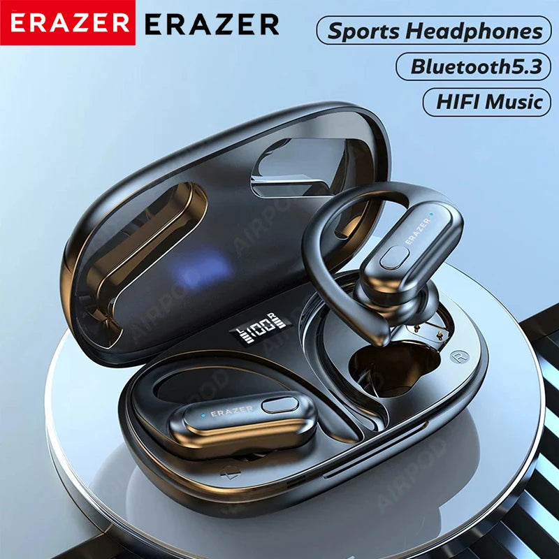 Original Erazer XT60 PRO Sports Wireless Headphones Bluetooth  Earphones HiFi Lenovo Earbuds with Mic Earhook