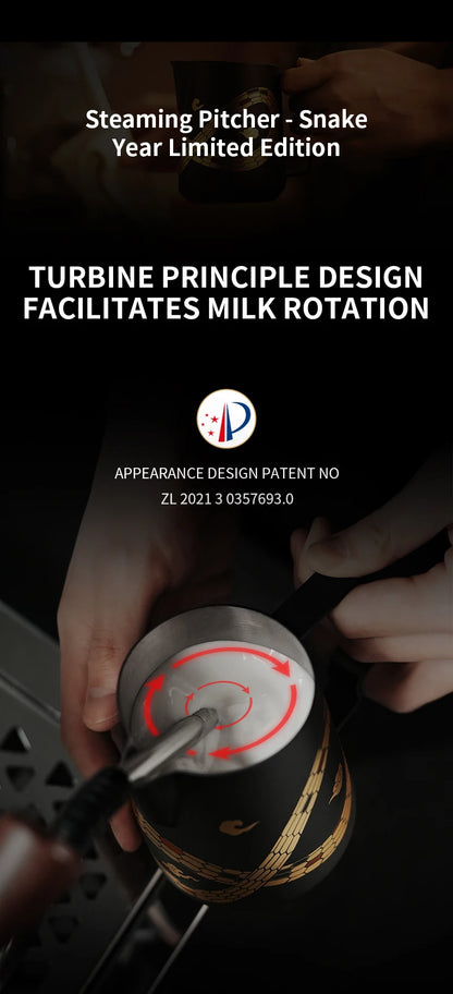 MHW-3BOMBER Coffee Milk Frothing Jug Latte Art Cup Stainless Steel Milk Frother Pitcher Jug Espresso Coffee Accessories