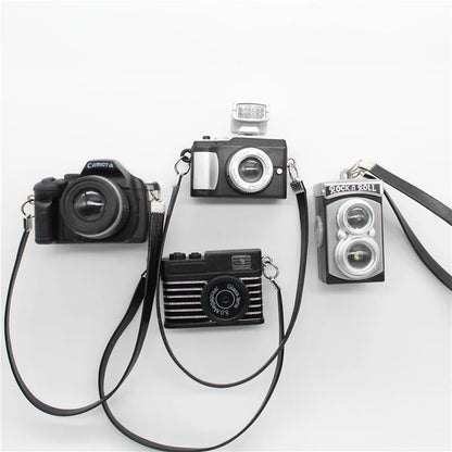 Camera Can Flash 3D Fridge Magnets Resin Creative Refrigerator Magnets Sticker Handicraft Tourist Souvenir Gift Home Decoration