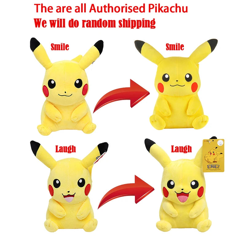 Cute Pikachu Plush Doll Anime Pokemon Kawaii Stuffed Plush Toys Soft High Quality Fill Christmas Gifts For Children