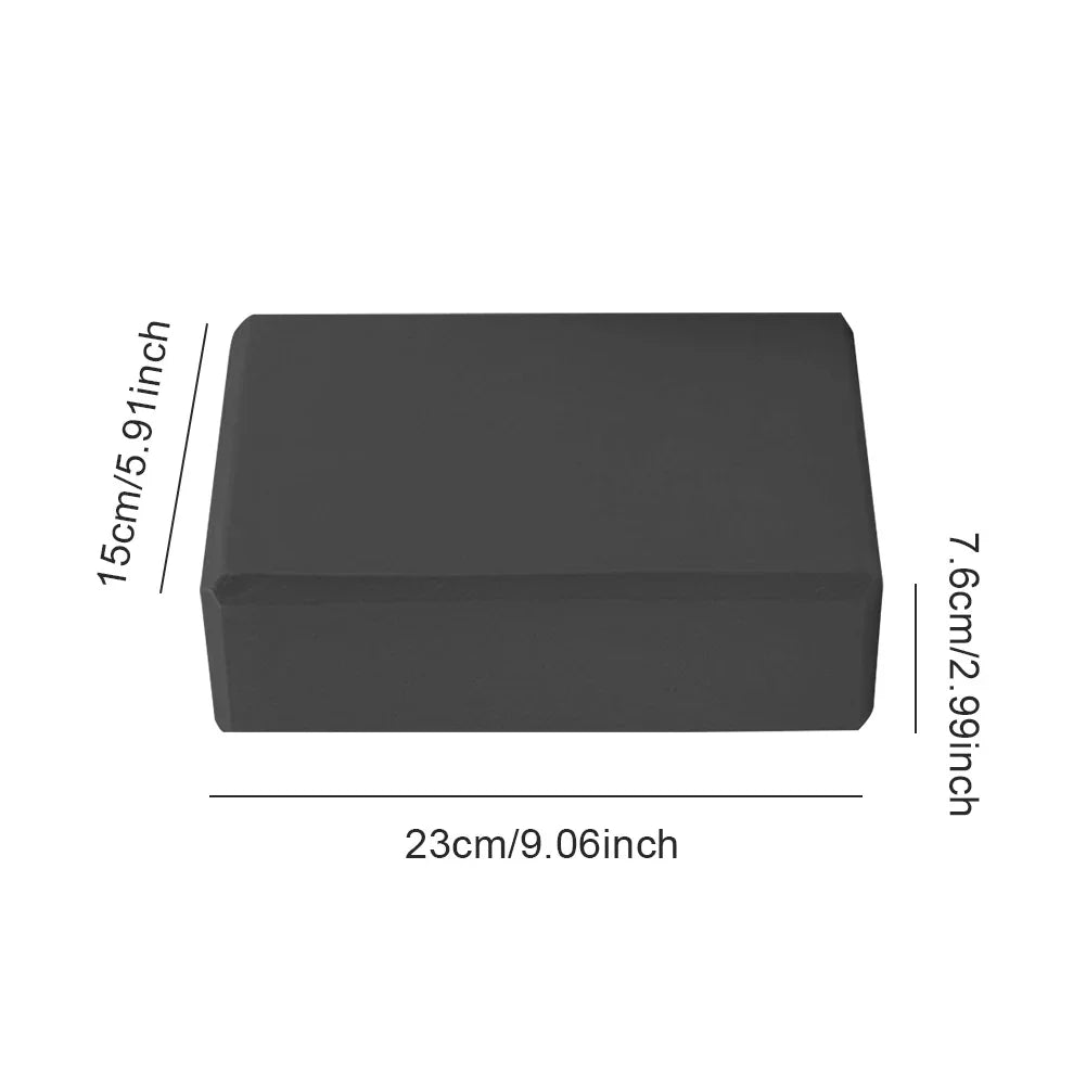 EVA Yoga Block Non-Slip Yoga Building Blocks Moisture-Proof High Density Yoga Blocks Body Shaping Yoga Blocks for Meditation