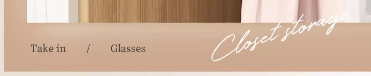 10PCS Eyeglasses Organizer Premium Sunglasses Display Case Wall Mounted No-Punch Sunglasses Organizer Home Organization