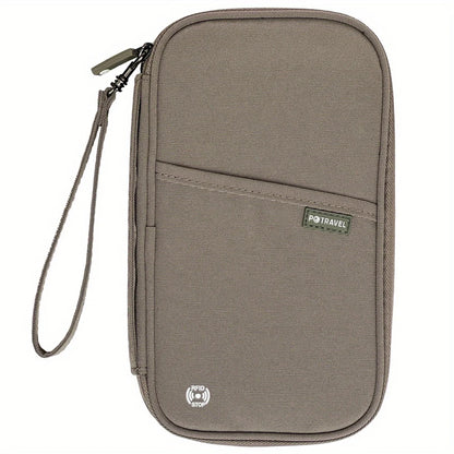 RFID Blocking Passport Wallet Family Passport Holder Multi Functional Document Case Organizer Travel accessories Document Bag