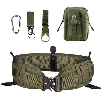 Tactical Battle Belt Set, Molle Belt,Tactical Shooting Belt,Tactical Battle Belt Utility Belt Men Tactical Belt Women Duty Belts