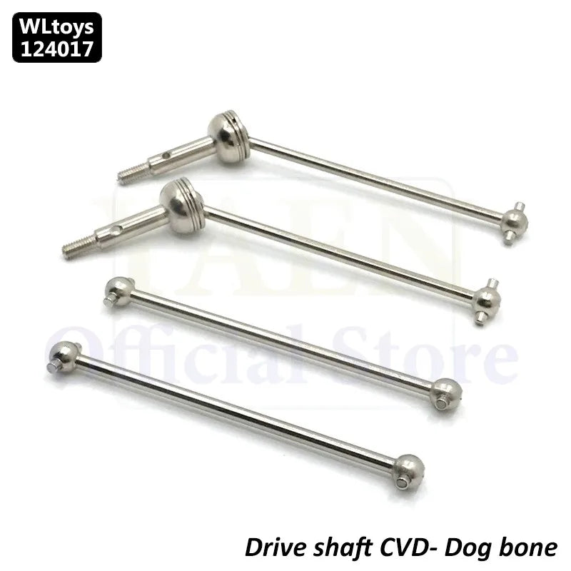 WLtoys 124017 1/12 RC Original Metal Spare Parts Swing Arm C Seat Bottom Motor Differential Gearbox Shock Absorbers Tire