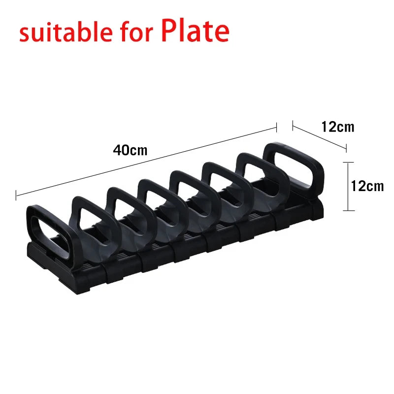 Kitchen Dishes Storage Rack Cabinet Drawers Organizers Plate Holder Bowl Stand Adjustable Dish Organizers Kitchen Accessories